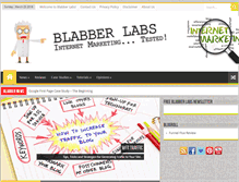 Tablet Screenshot of blabberlabs.com